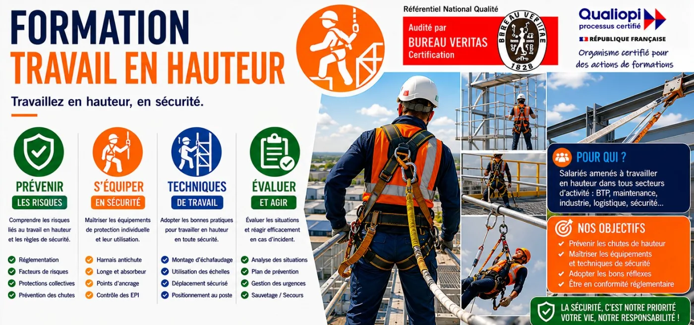 Formation positionnement sur cordes — BA Formation