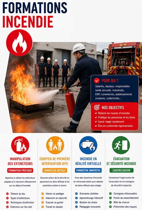 Sécurité incendie — BA Formation